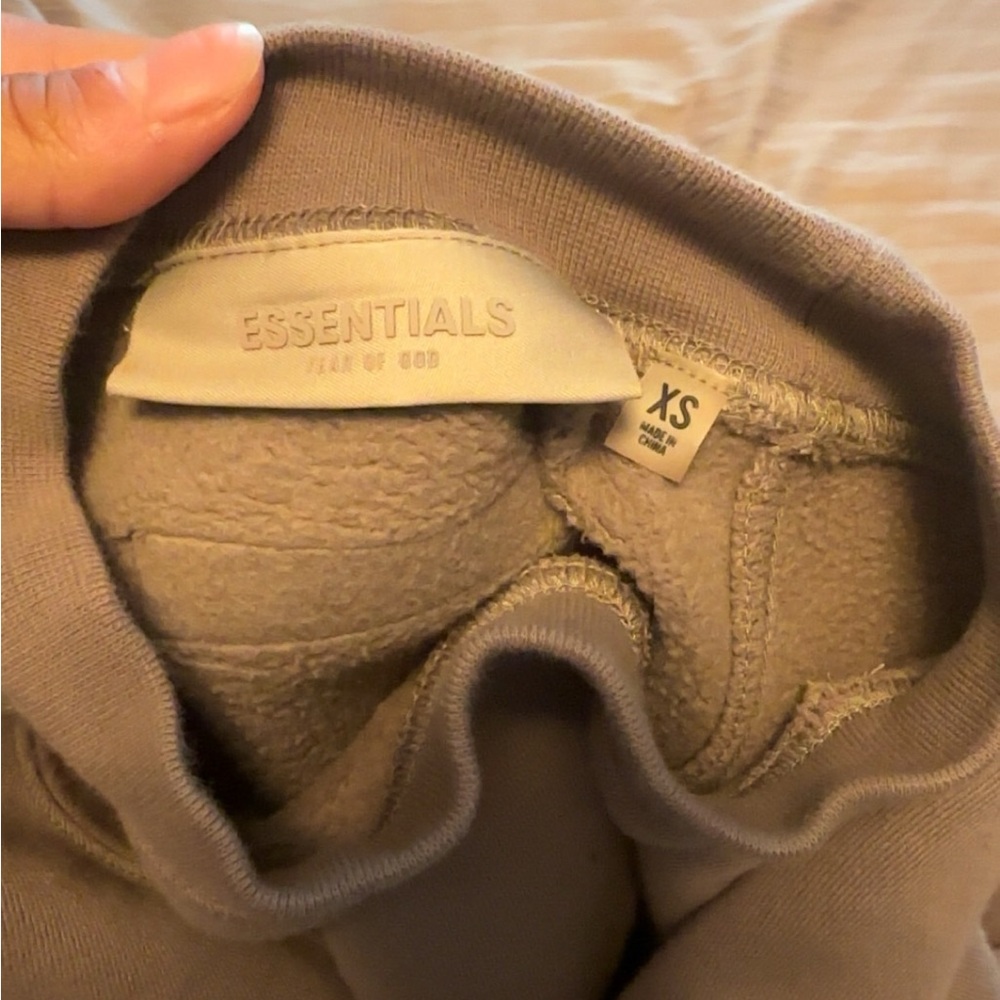Essentials Fear of God Beige Sweatshirt